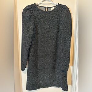 Long sleeve, knee length dress